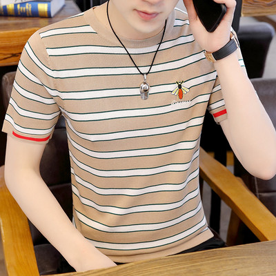 Muška moderna majica s ovalnim izrezom - više modela