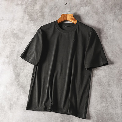 Ежедневна лятна тениска с къс ръкав и обло деколте