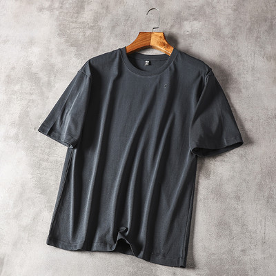 Ежедневна лятна тениска с къс ръкав и обло деколте