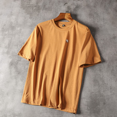 Ежедневна лятна тениска с къс ръкав и обло деколте