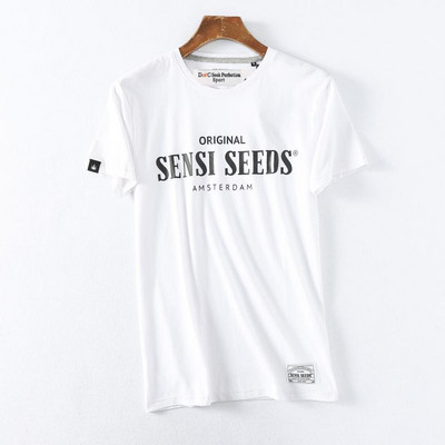 Ежедневна лятна тениска с надписи за мъже