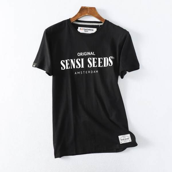 Ежедневна лятна тениска с надписи за мъже