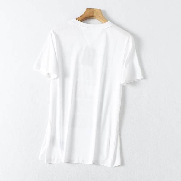 Ежедневна мъжка тениска с къс ръкав и овално деколте