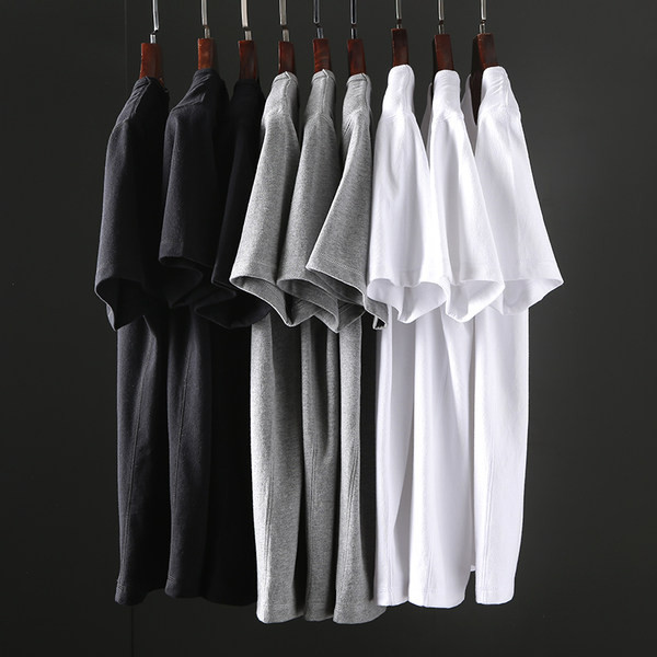 Ležerna muška majica kratkih rukava - običan model