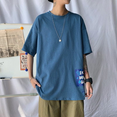 Bluză casual bărbați - model larg cu inscripții