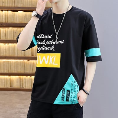 Novi model muške majice s printom i kratkim rukavima - više boja