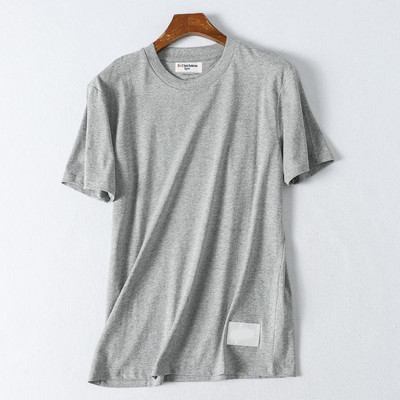 Изчистен модел лятна тениска с къс ръкав