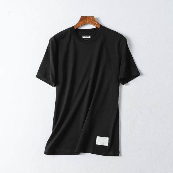 Изчистен модел лятна тениска с къс ръкав