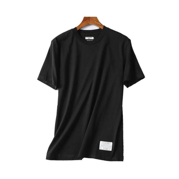 Изчистен модел лятна тениска с къс ръкав