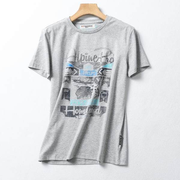 Tricou de vara cu imprimeu color