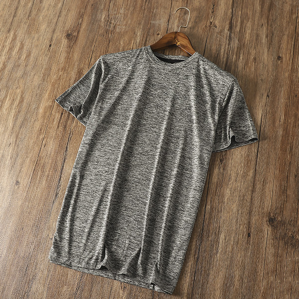 Tricou pentru bărbați sport-casual cu decolteu rotund și mâneci scurte