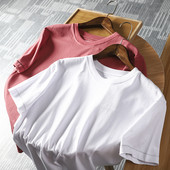 Jednobojna muška majica - besplatni model