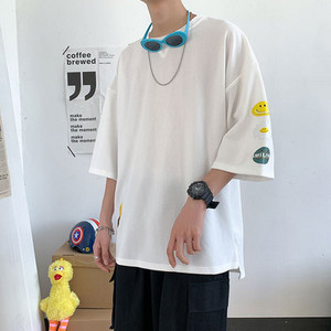 Ανδρικό μπλουζάκι με φαρδιά μανίκια 3/4