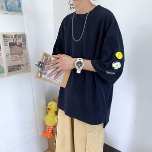 Ανδρικό μπλουζάκι με φαρδιά μανίκια 3/4