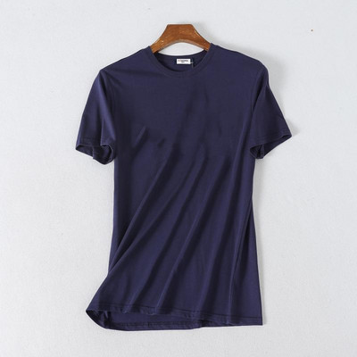 Tricou uni model uni cu maneca scurta pentru barbati