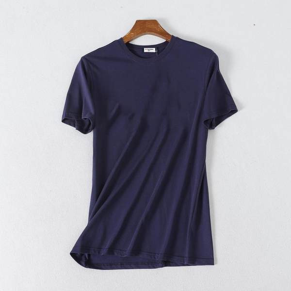 Tricou uni model uni cu maneca scurta pentru barbati