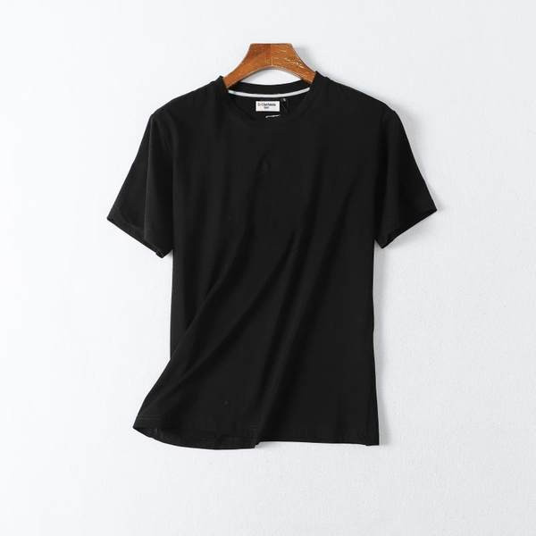 Tricou de vară model simplu în alb și negru