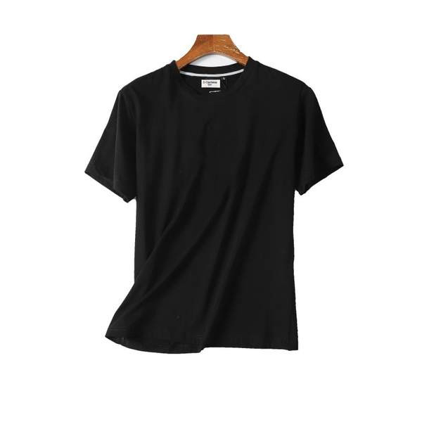 Tricou de vară model simplu în alb și negru