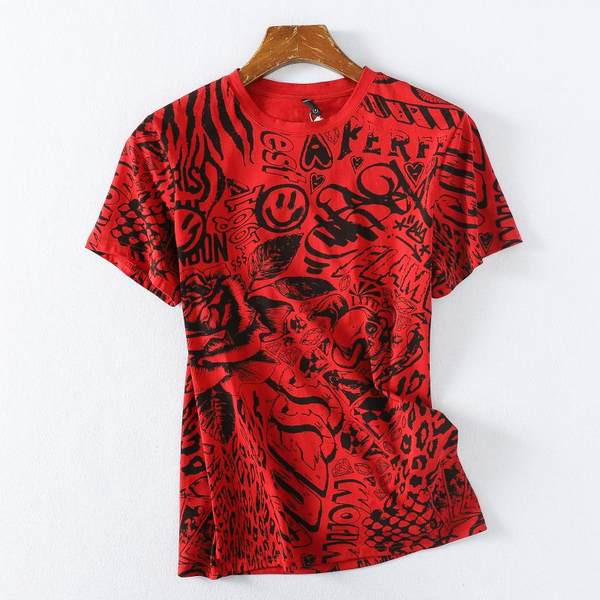 Tricouri casual barbatesti cu model colorat