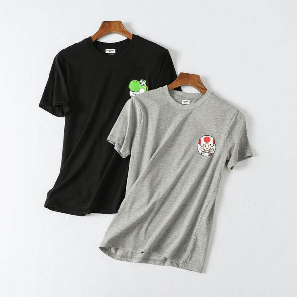 Tricou de vară pentru bărbați cu mâneci scurte și imprimeu color