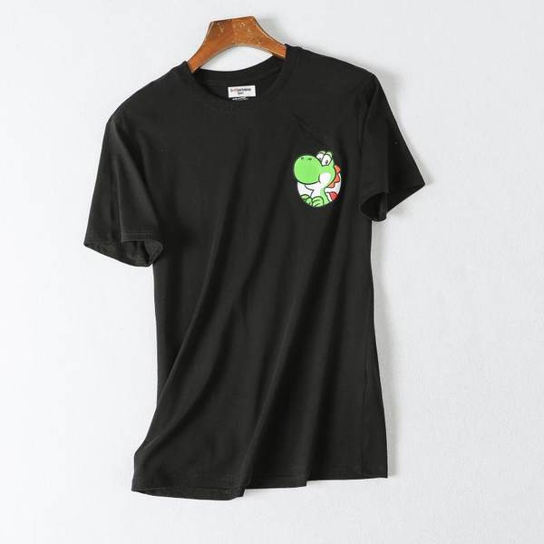 Tricou de vară pentru bărbați cu mâneci scurte și imprimeu color