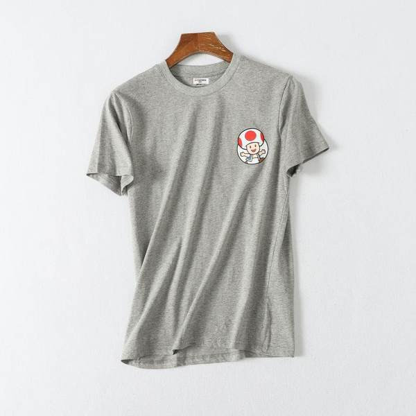 Tricou de vară pentru bărbați cu mâneci scurte și imprimeu color