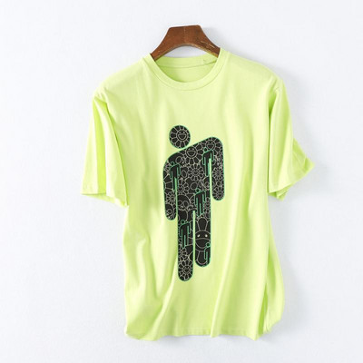 Tricou modern pentru bărbați cu inscripția Billie Eilish