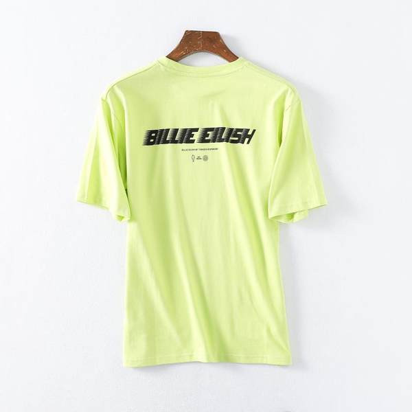 Tricou modern pentru bărbați cu inscripția Billie Eilish