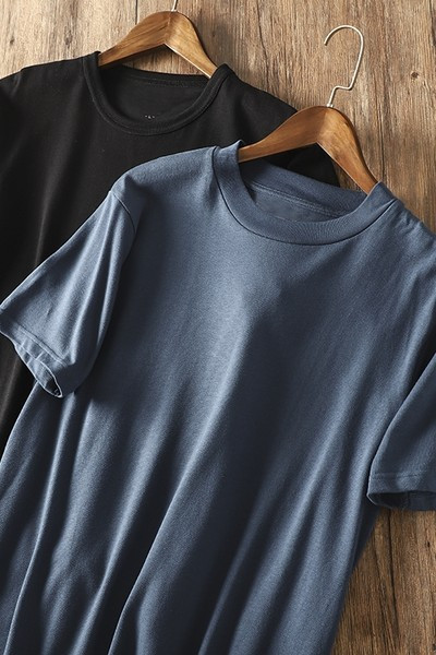 Tricou casual barbatesc in model simplu si maneca scurta