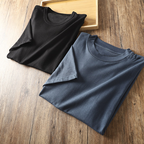 Tricou casual barbatesc in model simplu si maneca scurta