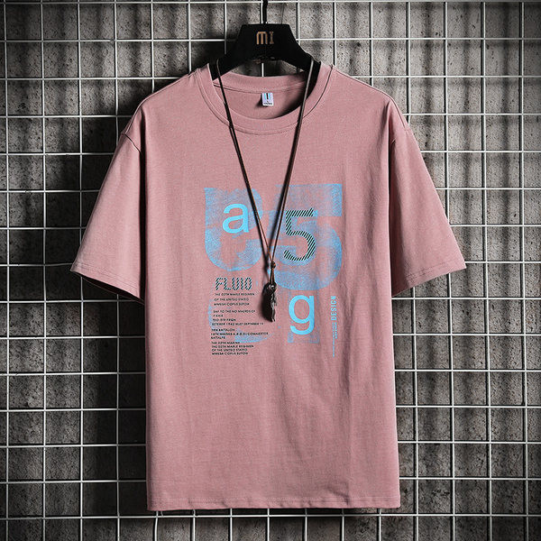 Tricou casual barbatesc cu maneci scurte si imprimeu