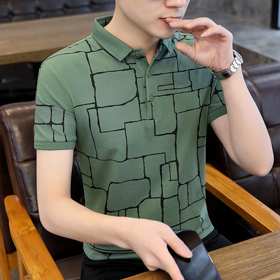 Novi model muške bluze sa klasičnom kragnom i gumbima - pripijeni model