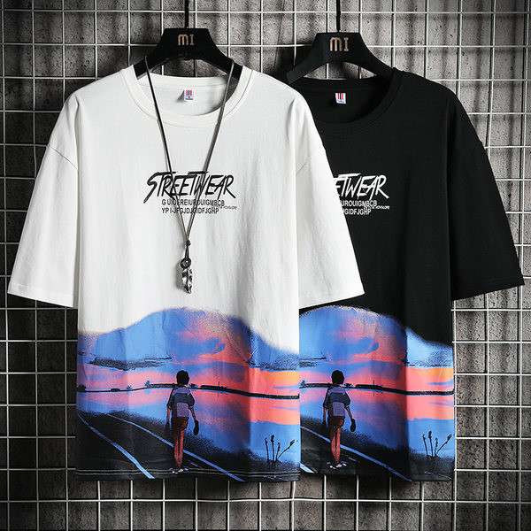 Tricou barbatesc model nou cu aplicatie