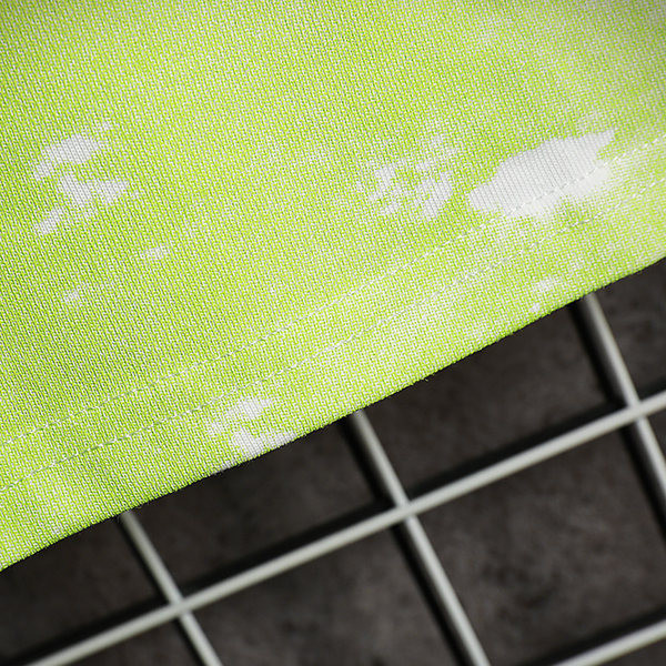 Tricou barbatesc model nou cu aplicatie si maneci scurte