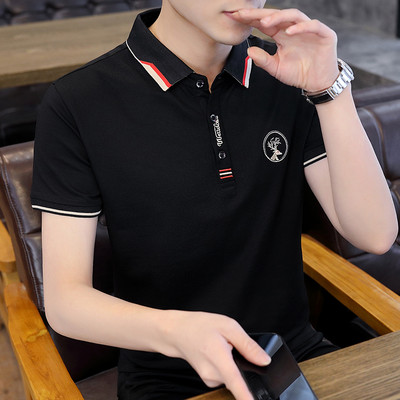 Novi model muške majice kratkih rukava sa kragnom i gumbima u više boja