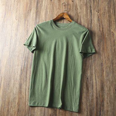 Tricou casual bărbătesc din bumbac, cu mâneci scurte