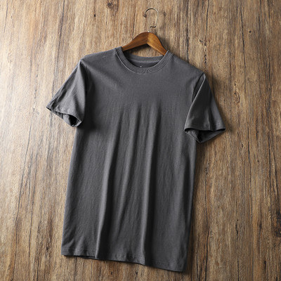 Tricou casual bărbătesc din bumbac, cu mâneci scurte