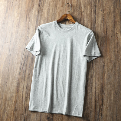 Tricou casual bărbătesc din bumbac, cu mâneci scurte