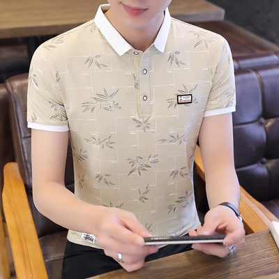 Novi model muške bluze sa klasičnom kragnom i uzorkom