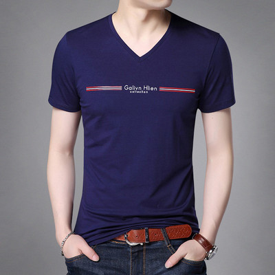 Tricou mulat de vară cu decolteu spitz