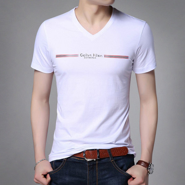 Tricou mulat de vară cu decolteu spitz