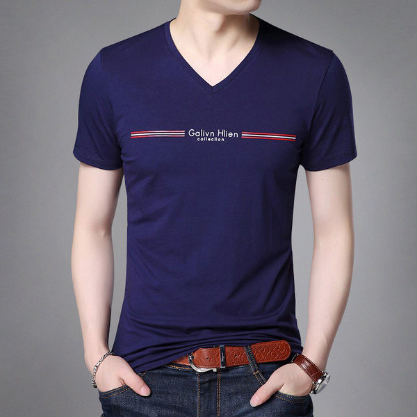 Tricou mulat de vară cu decolteu spitz