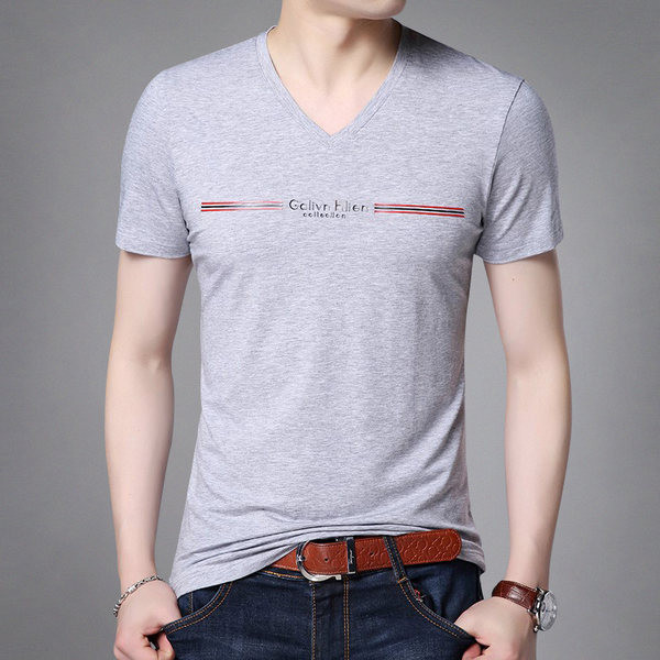 Tricou mulat de vară cu decolteu spitz