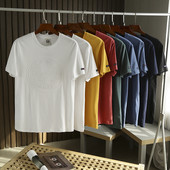 Tricou de vară pentru bărbați modern, cu decolteu rotund