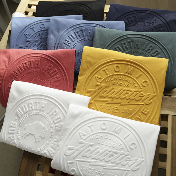 Tricou de vară pentru bărbați modern, cu decolteu rotund