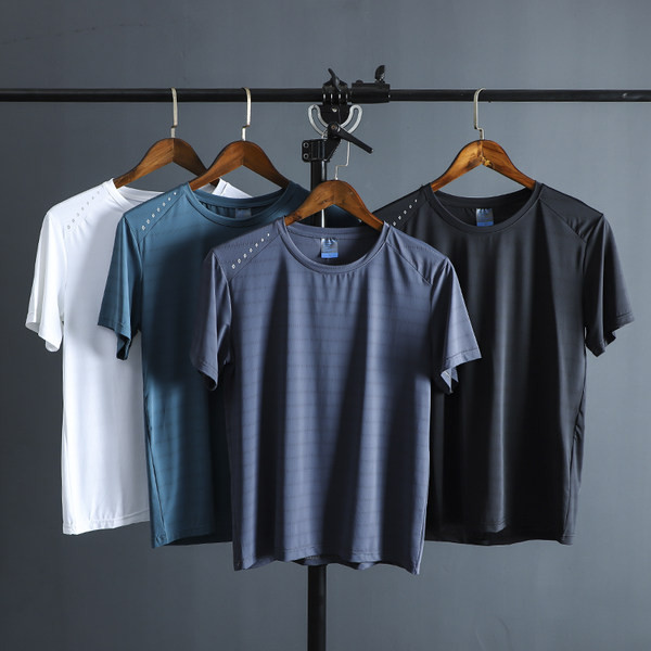 Tricou de primăvară pentru bărbați sport-casual cu mâneci scurte