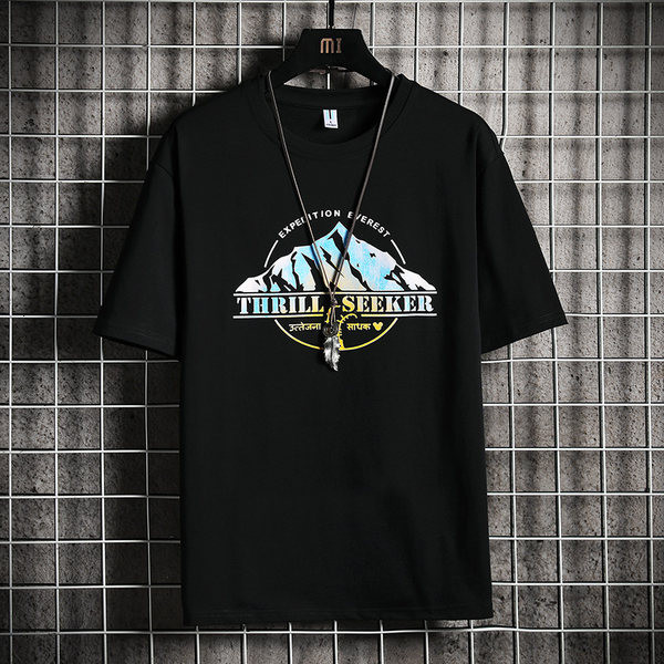 Tricou casual barbatesc cu imprimeu