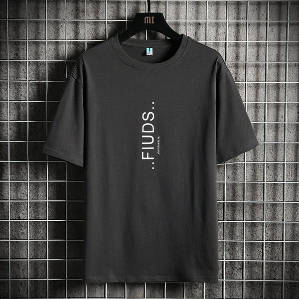 Tricou casual pentru bărbați cu inscripția - în patru culori