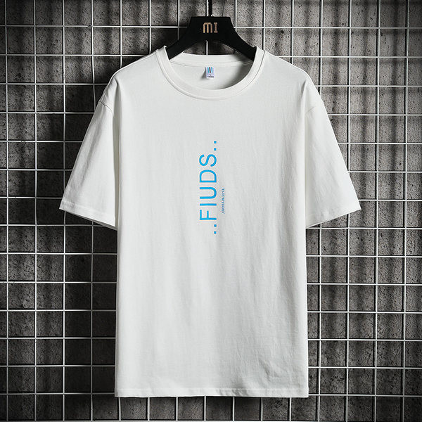 Tricou casual pentru bărbați cu inscripția - în patru culori