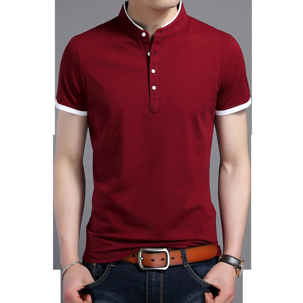 Καλοκαιρινή μπλούζα με κοντά μανίκια και κουμπιά